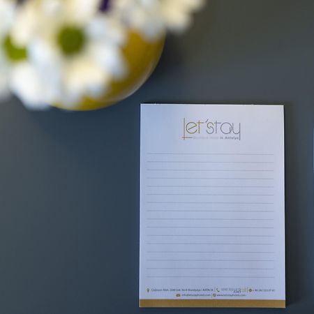 Letstay Hotel - Adults Only Antalya Exteriér fotografie